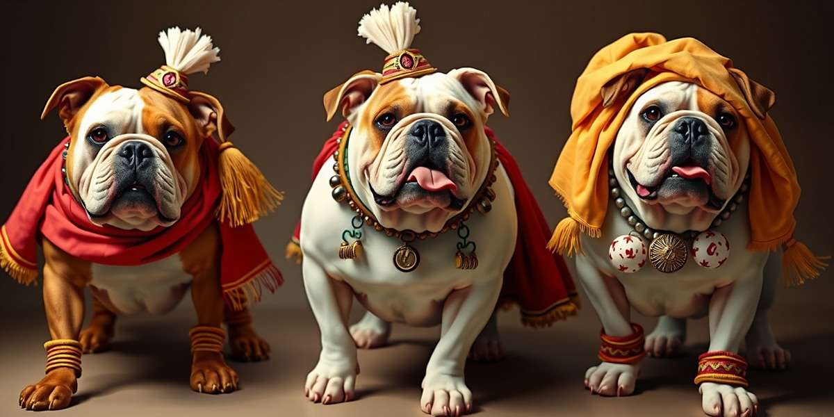 Baga Bulldogs Regional Characters Baga Bulldogs characters in regional Indian attire